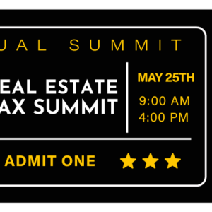 Real Estate Tax Summit Ticket